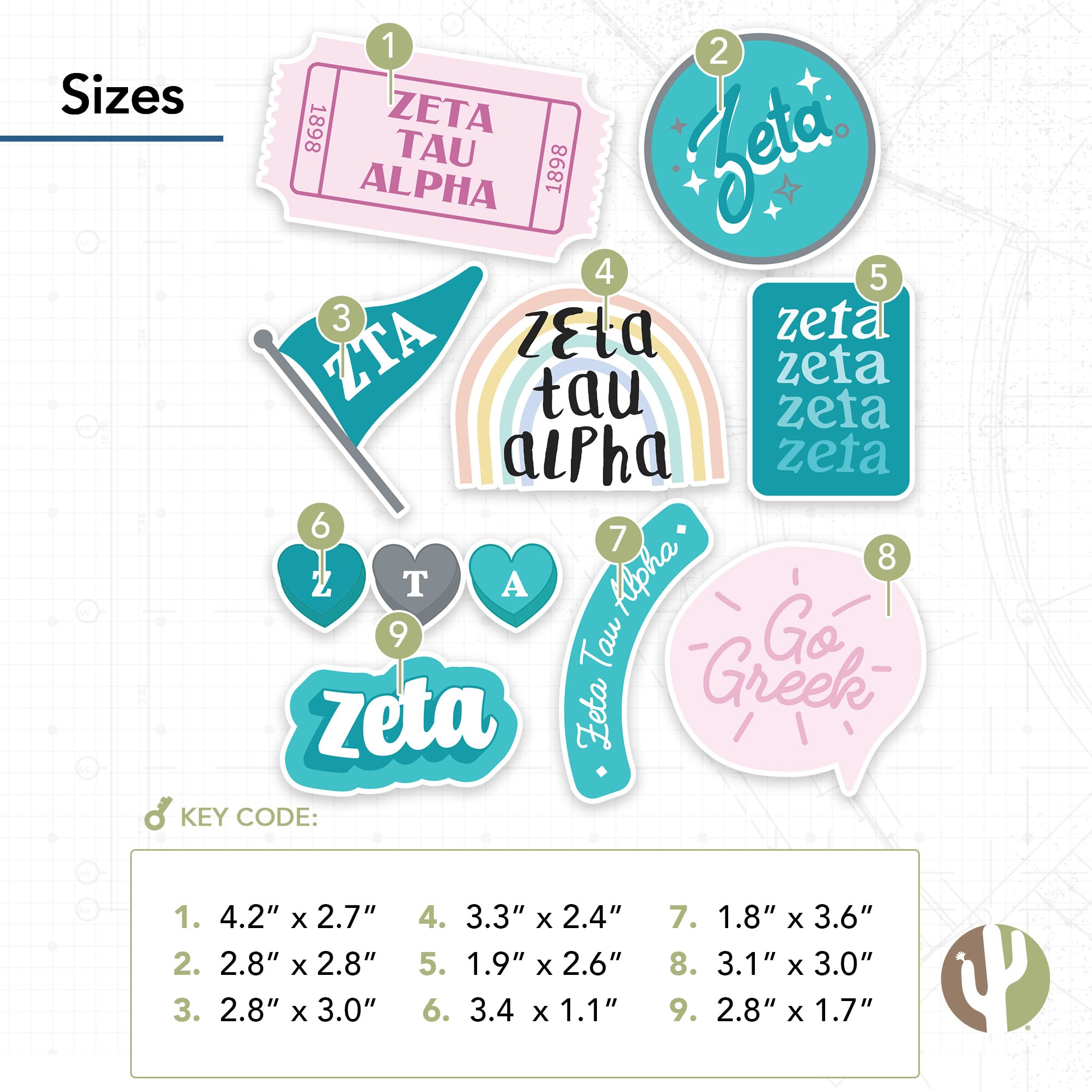 Delta Sigma Theta Gifts Delta Sigma Theta Sorority Stickers 20 ...