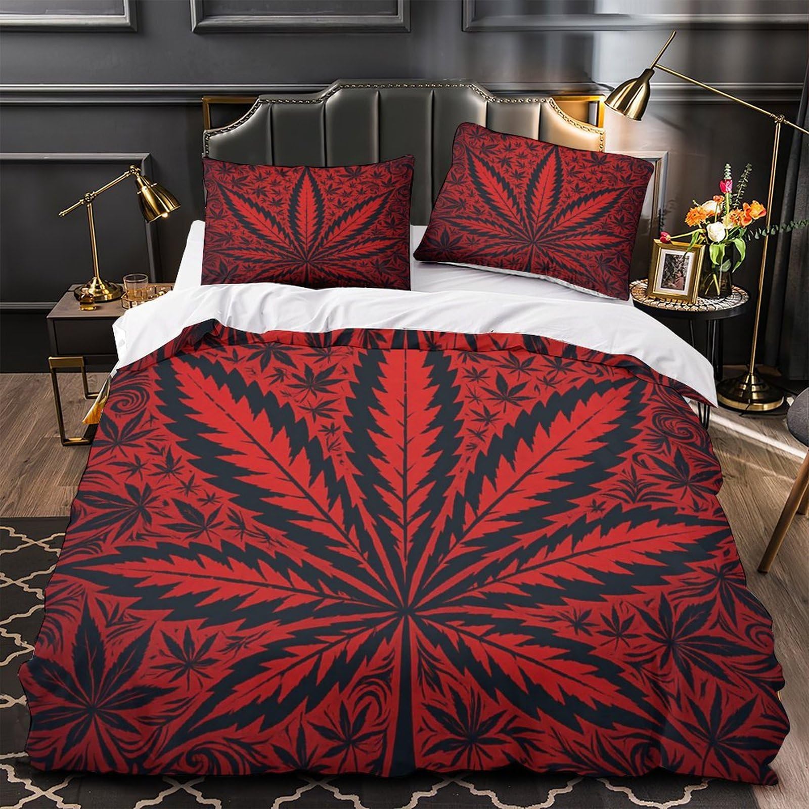 Parure de lit mandala chic en microfibre premium 200x200