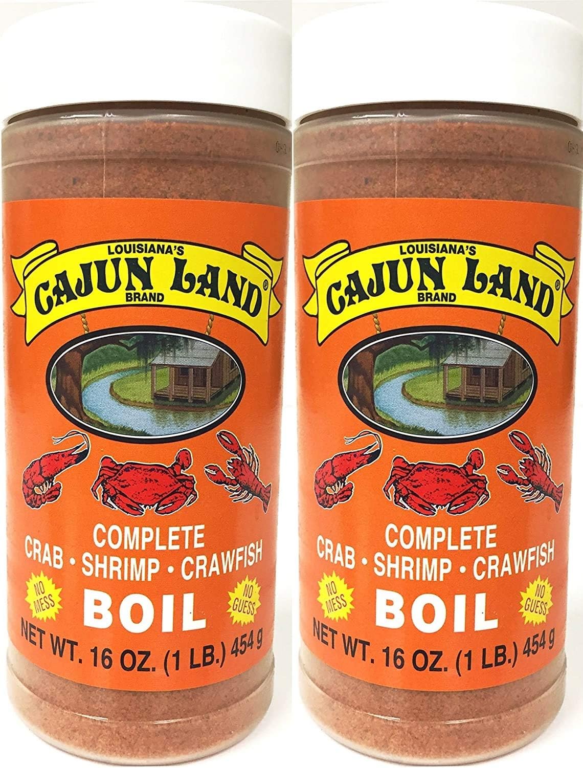 Complete Crab Shrimp Crawfish Boil 1 Pound (2 Pack)