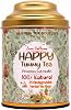 Sancha Tea Boutique Happy Tummy Tea | Caffeine Free Tea Pack of 25 | 100% Biodegradable Tea Bags | Pyramid Tea Bags | Herbal Tea | Digestive Tea | Belly Tea Detox