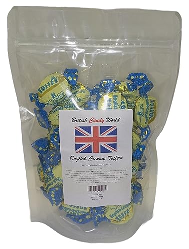 British Candy World - Caramelos cremosos ingleses importados del Reino Unido Inglaterra los mejores toffees ingleses cremosos de Inglaterra son muy