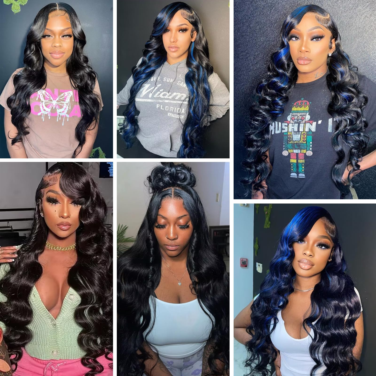 3 Bundles Brazilian Body Wave Human Hair with 2x6 HD Lace Closure 16 Inch Body Wave 2x6 Closure | HD Lace Closure – Private Label main image 3