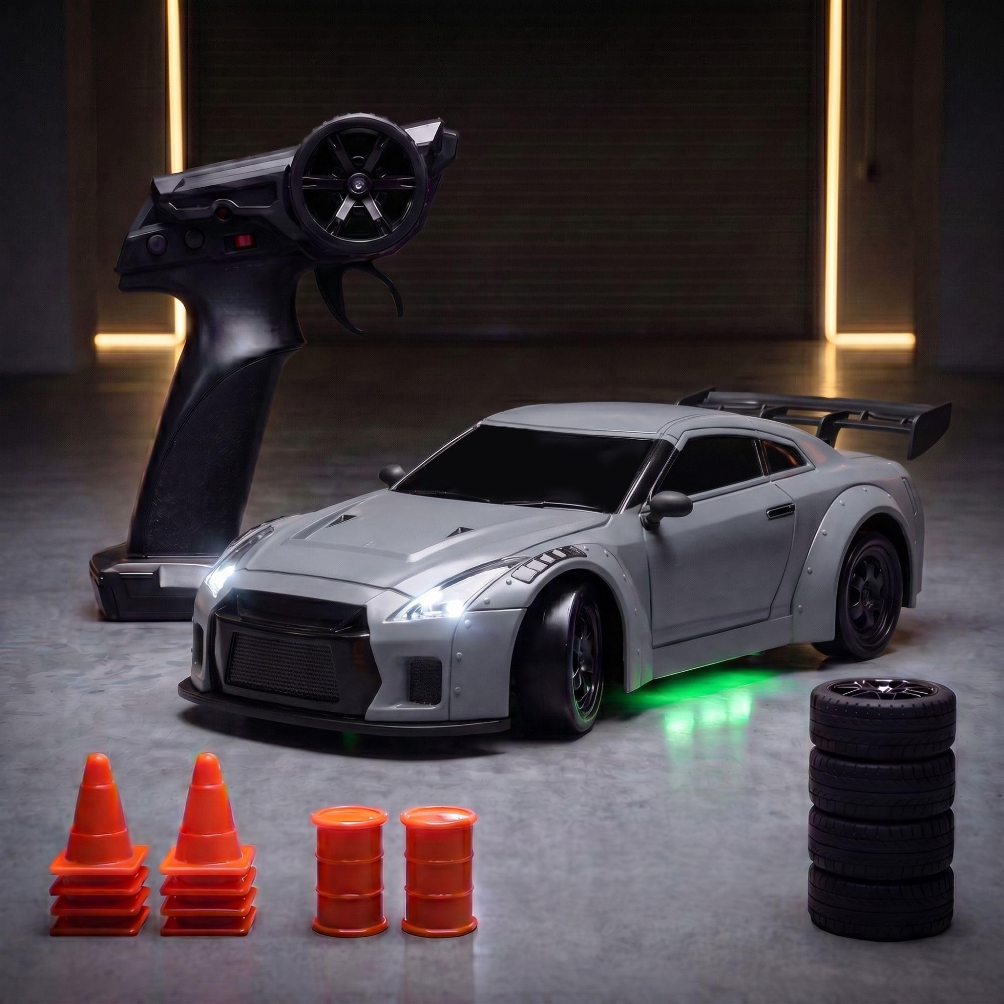 L.O.T TOYS Flare RC Drift Car - 2.4Ghz Remote Control -10