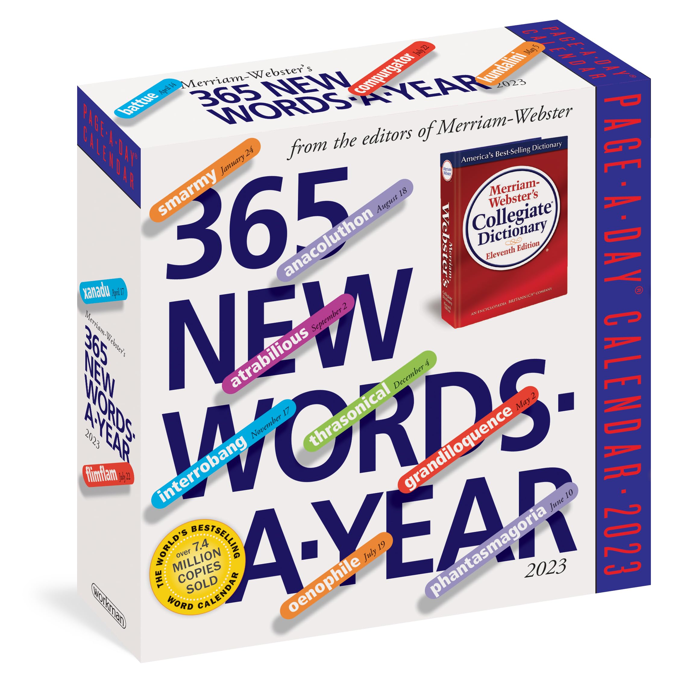 365 New Words-A-Year Page-A-Day Calendar 2023: From the Editors of Merriam-Webster Calendar – Day to Day Calendar, September 27, 2022