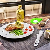 Vista 7 de DOITOOL Soporte para cucharas de silicona, 4 piezas, soporte para utensilios de cocina, espátula, cepillo, cucharón, soporte para cuchara, soporte