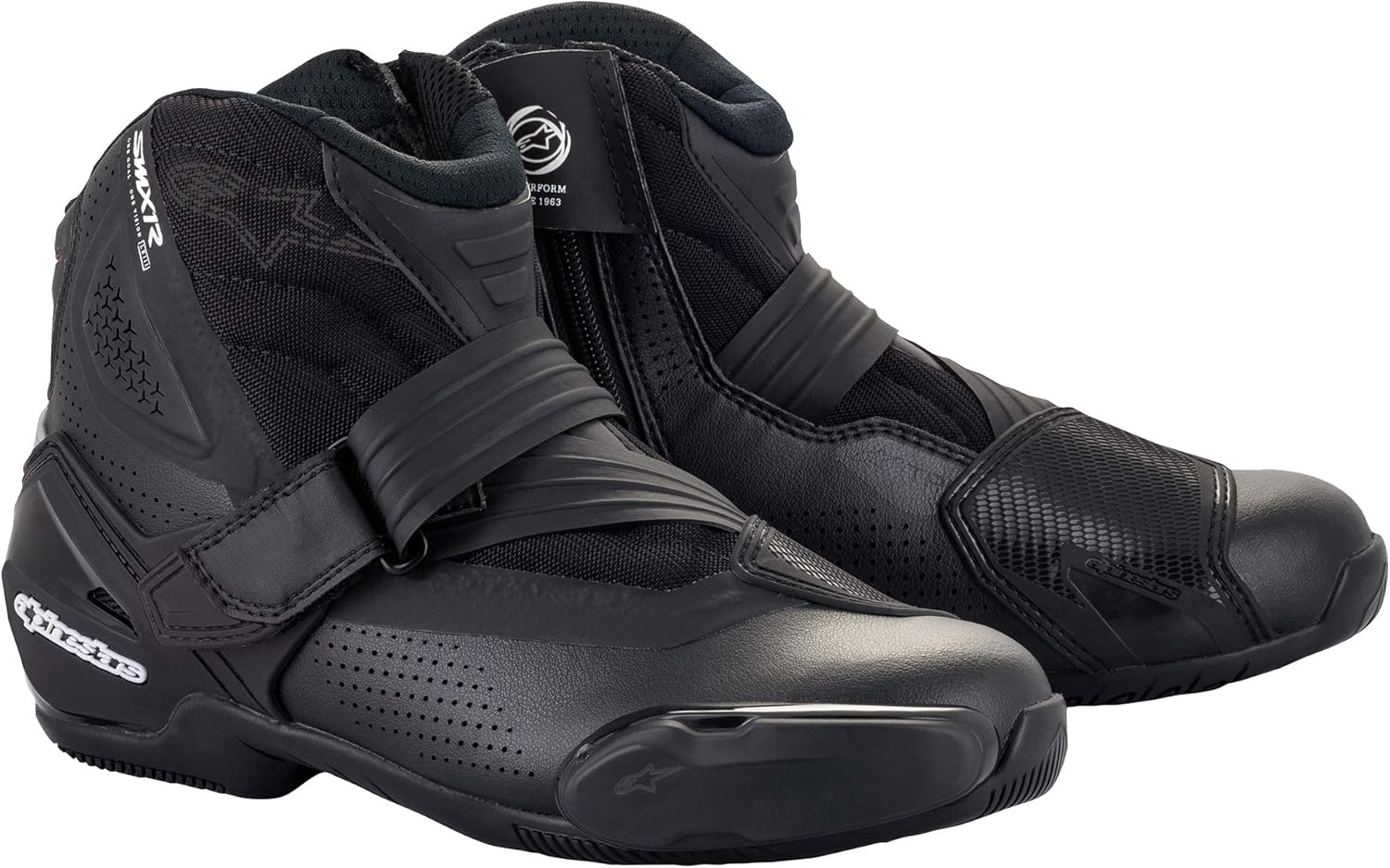 Alpinestars Women’s Stella SMX-1 R V2 Vented Boots (43) (BLACK) Alpinestars Women’s Stella SMX-1 R V2 Vented Boots (43) (BLACK)