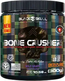 PRÉ-TREINO BONE CRUSHER (NOVA FÓRMULA) - 300G BONE CRUSHER WILD GRAPE (NEW) 300G