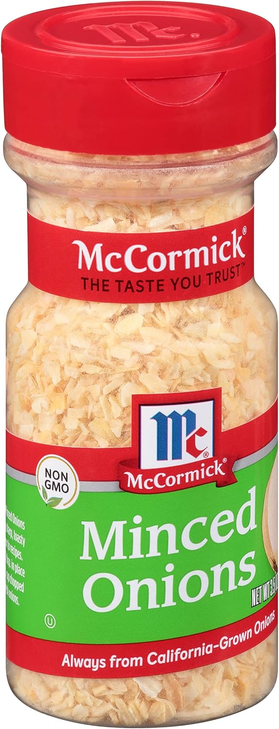 McCormick Minced Onions, 99.2 Grams Jars (Pack of 6 ) Amazon.co.uk