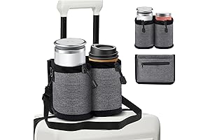 Holds Your Cup, Not Your Hands: The Hassle-Free Carry On Luggage Cup Holder