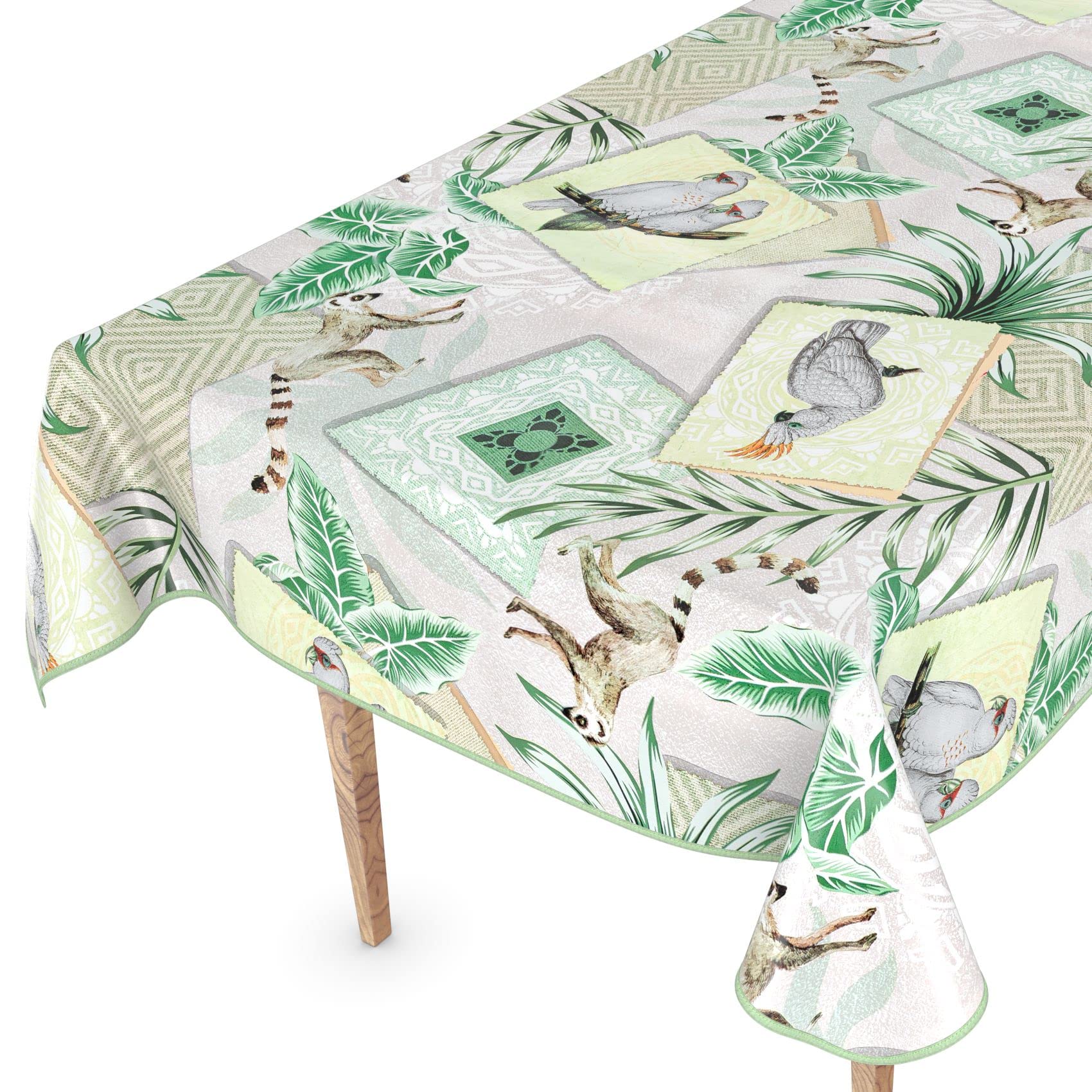 Nappe en toile cirée lavable pour protéger votre table des taches de sauce