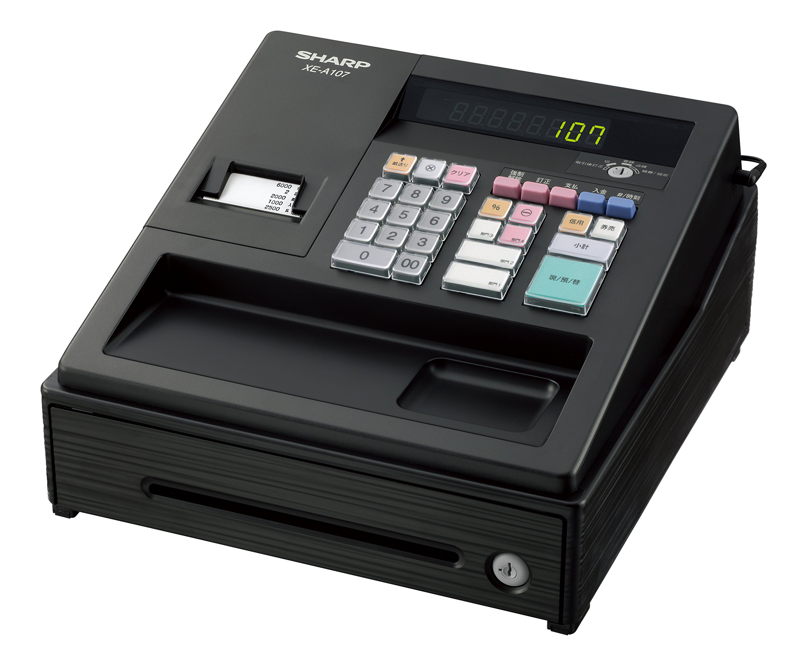 SHARP XE-A107 　電子レジスター 電子レジスタ＜XE-A147/A107＞を発売 | ニュースリリース：シャープ