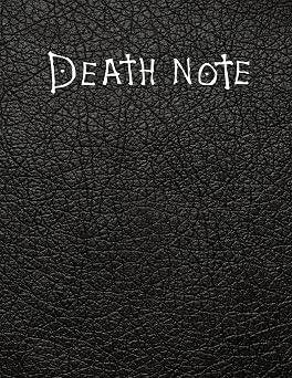 Death Note Notebook with rules Death Note With Rules - Death Note Notebook inspired from the Death Note movie