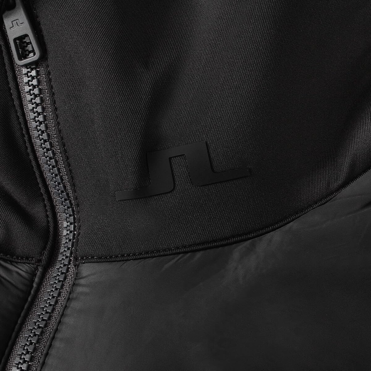 J.Lindeberg Men's Martino Quilt Hybrid Hooded Stretch Golf Jacket