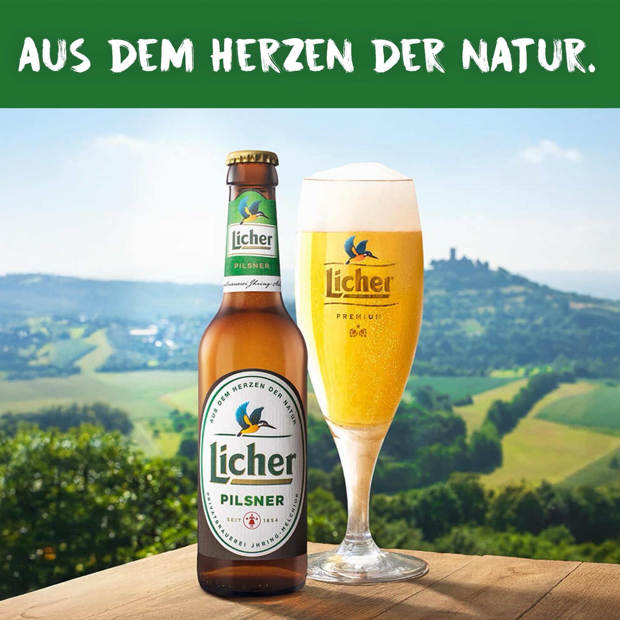 Licher® Pilsner - Dosen-Bier (24 x 0,5 l)