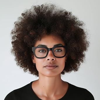 LONDON MOLE Vegas large oversized reading glasses | Big bold modern square frame | Statement style readers for men and women