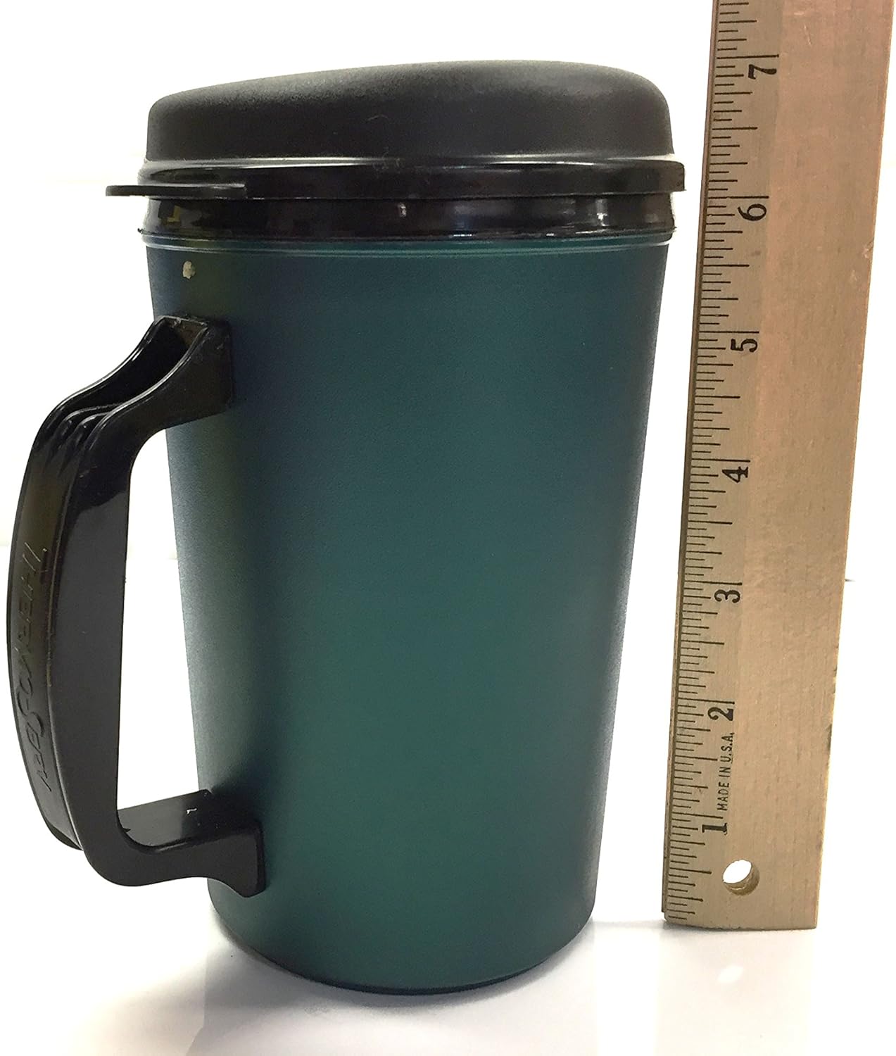 20 Oz Thermoserv Foam Insulated Coffee Mug - Green - Image 2