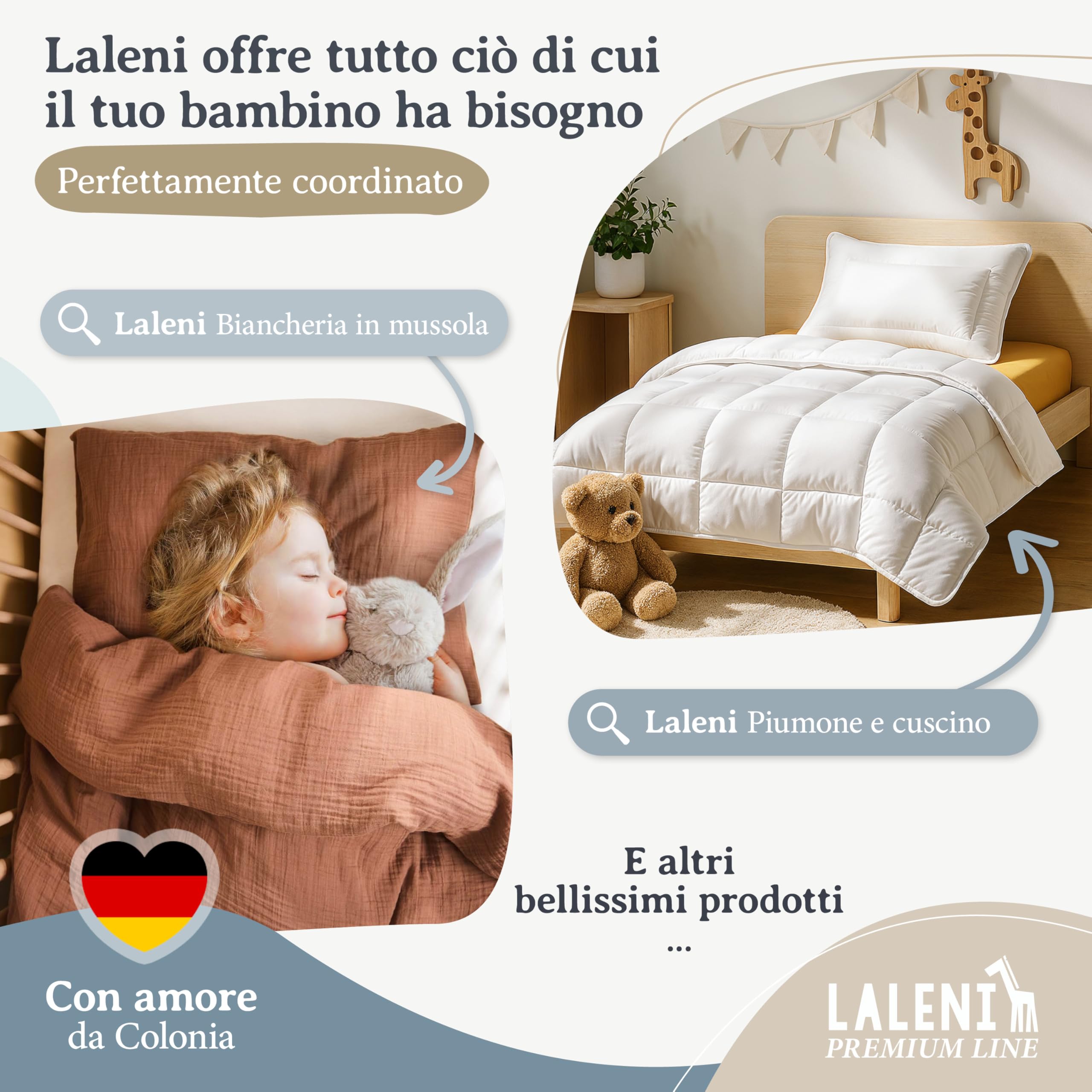 Laleni premium lenzuola culla 50x89 cm con angoli | lenzuola carrozzina neonato certificate OEKO-TEX | lenzuola con angoli 100% cotone | lenzuola lettino neonato | lenzuola per carrozzina | in verde