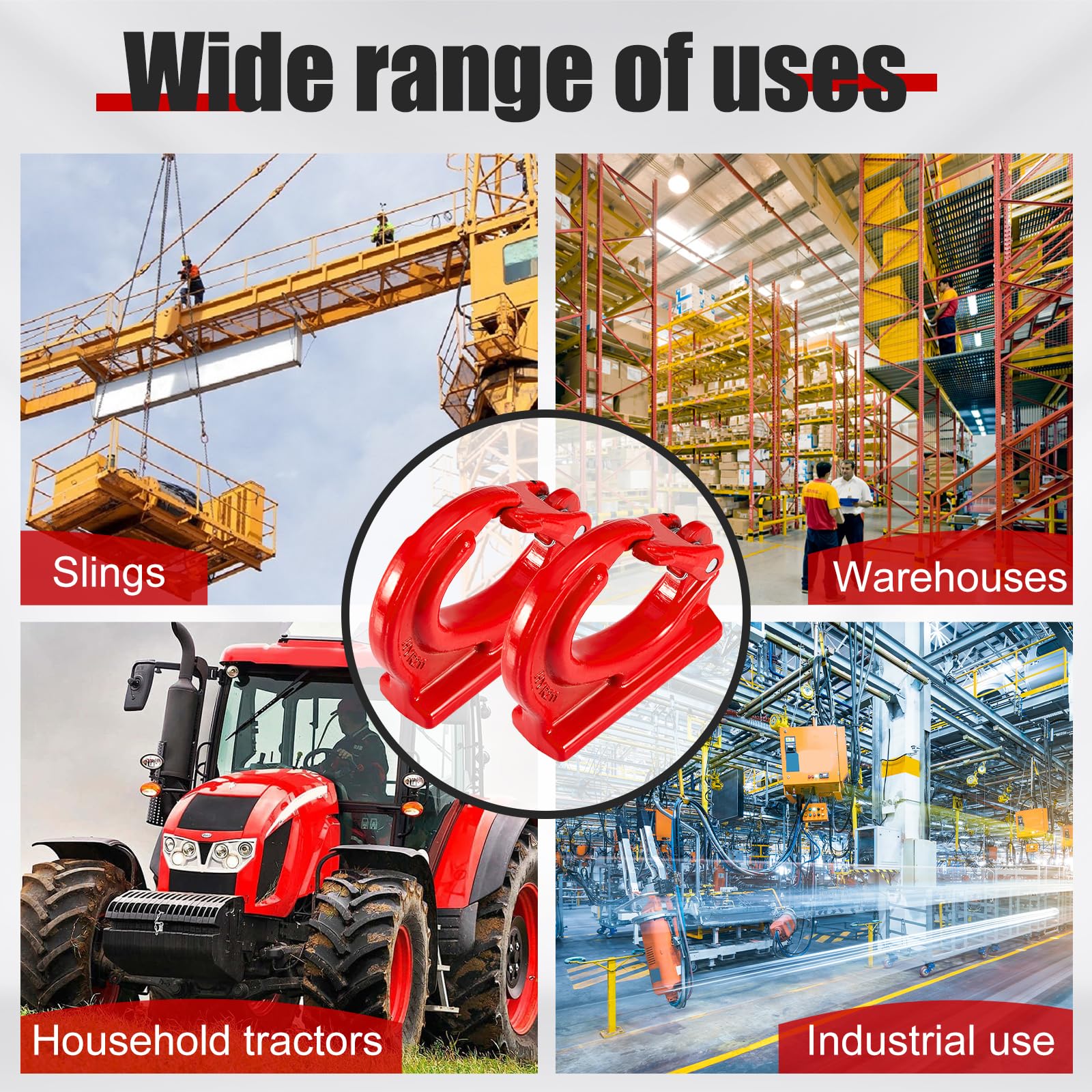 Weld on Anchor Hooks - 3 Ton Lifting Hooks -6