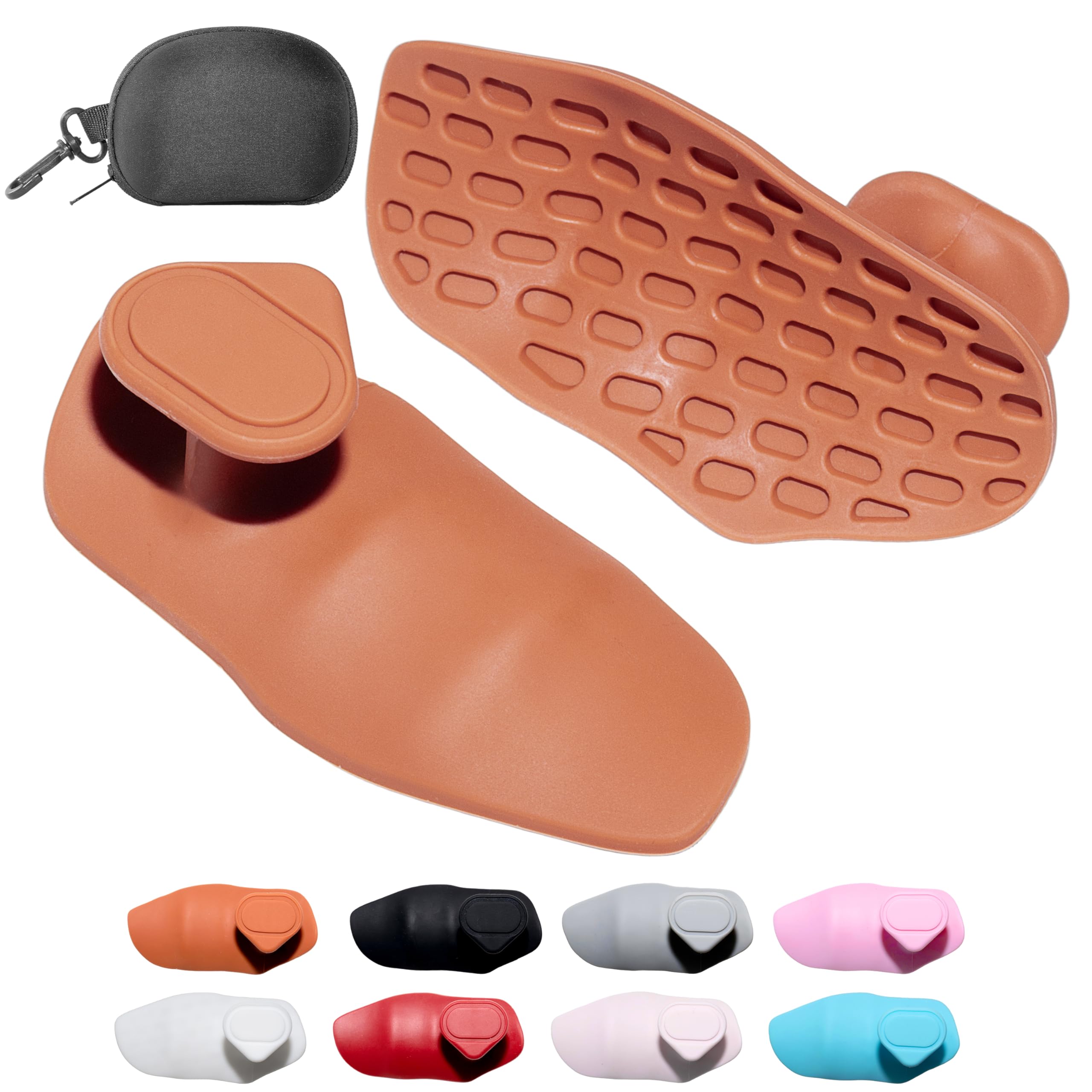 Epritliber Silicone Gym Grips for Weight Lifting,Workout Gloves for Women Men Alternative,Anti Slip Gym Workout Grip,Rubber Gym Hand