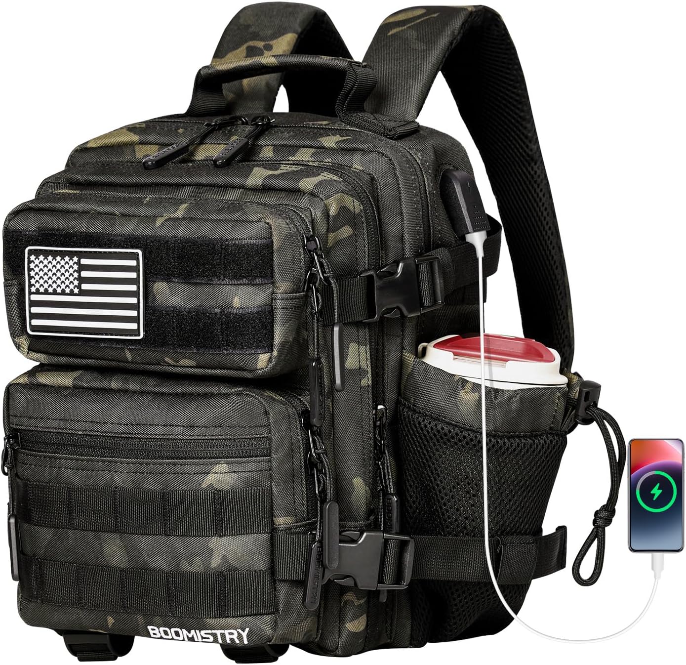 Unisex Tm0020 Tactical Backpack (pack of 1)