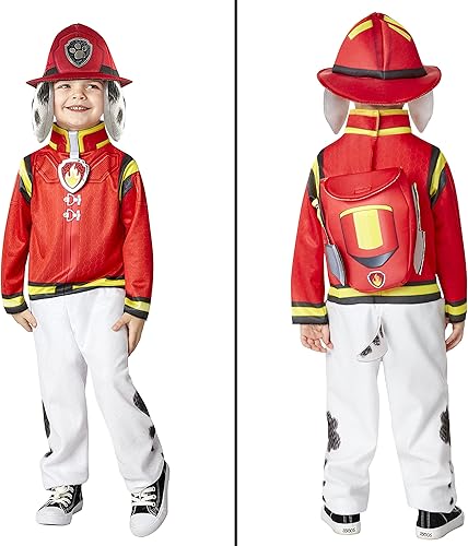 Miniatura 2 de Rubie's Disfraz infantil de Paw Patrol The Movie Marshall, como se muestra, niño pequeño, Como se muestra