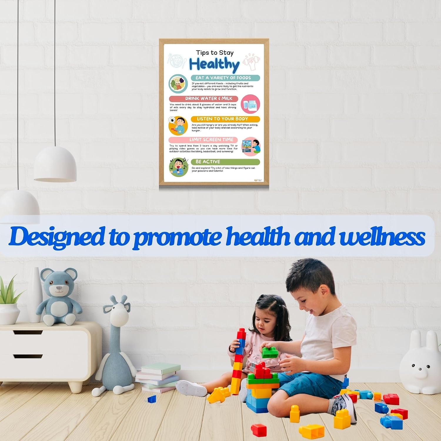 INTELLECTUAL NEEDS 16 School Nurse Posters – Motivational Prints for School Clinic Decorations and Nurses Office Sign – Colorful Visuals to Promote Health & Awareness in Nurse Office – 8.5"x11" Size image 5