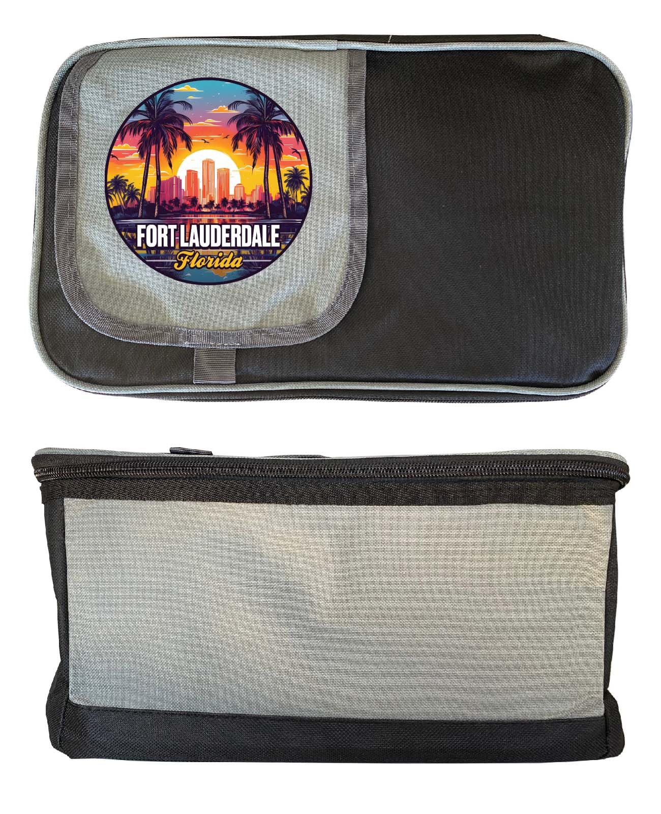 Fort Lauderdale Florida Design B Souvenir Cooler 9 pack
