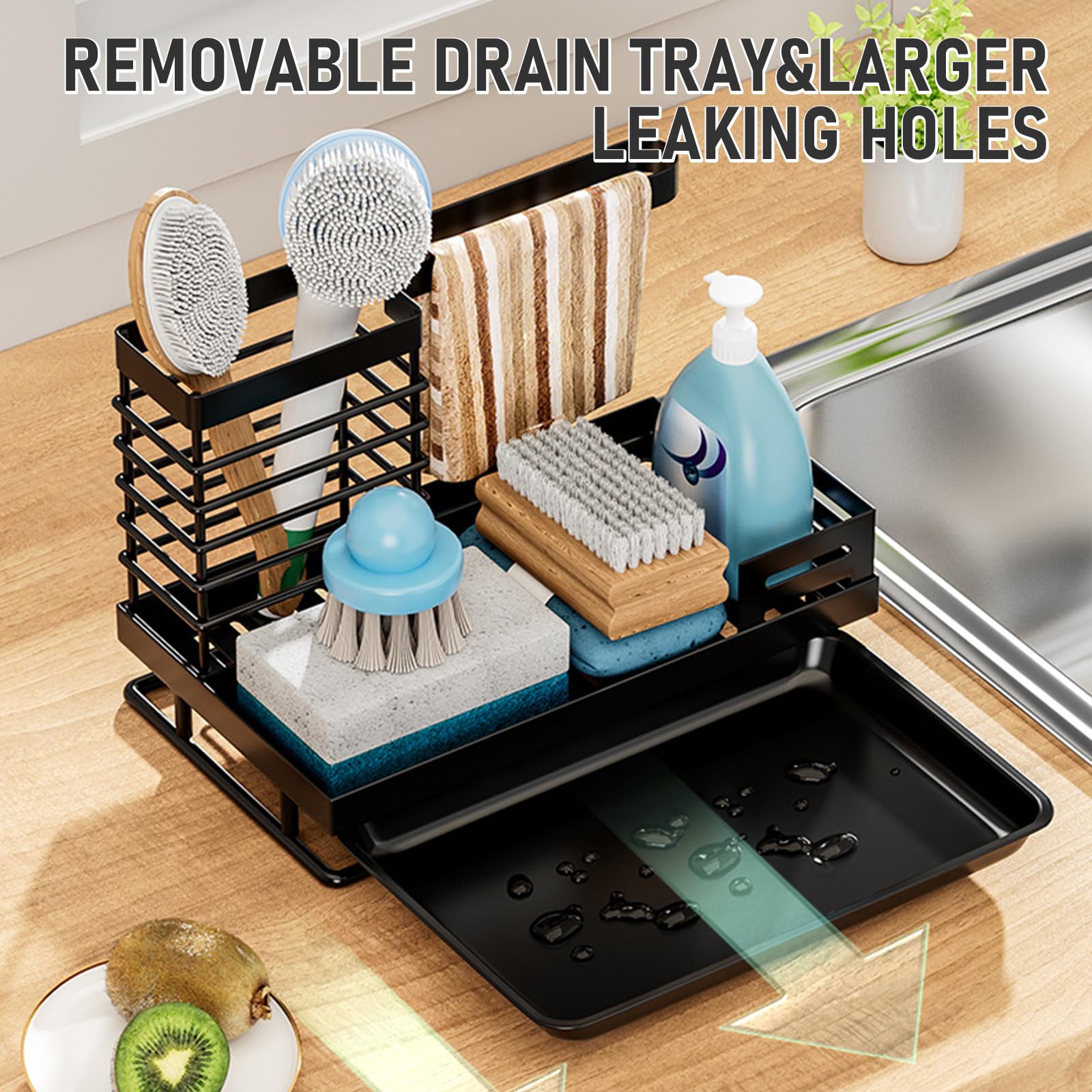 Cylogia Kitchen Sink Tidy Caddy - Image 3