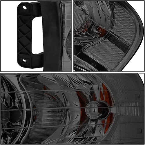 Miniatura 4 de Conjunto de faros delanteros DNA Motoring HL-OH-F1509-CH-AM