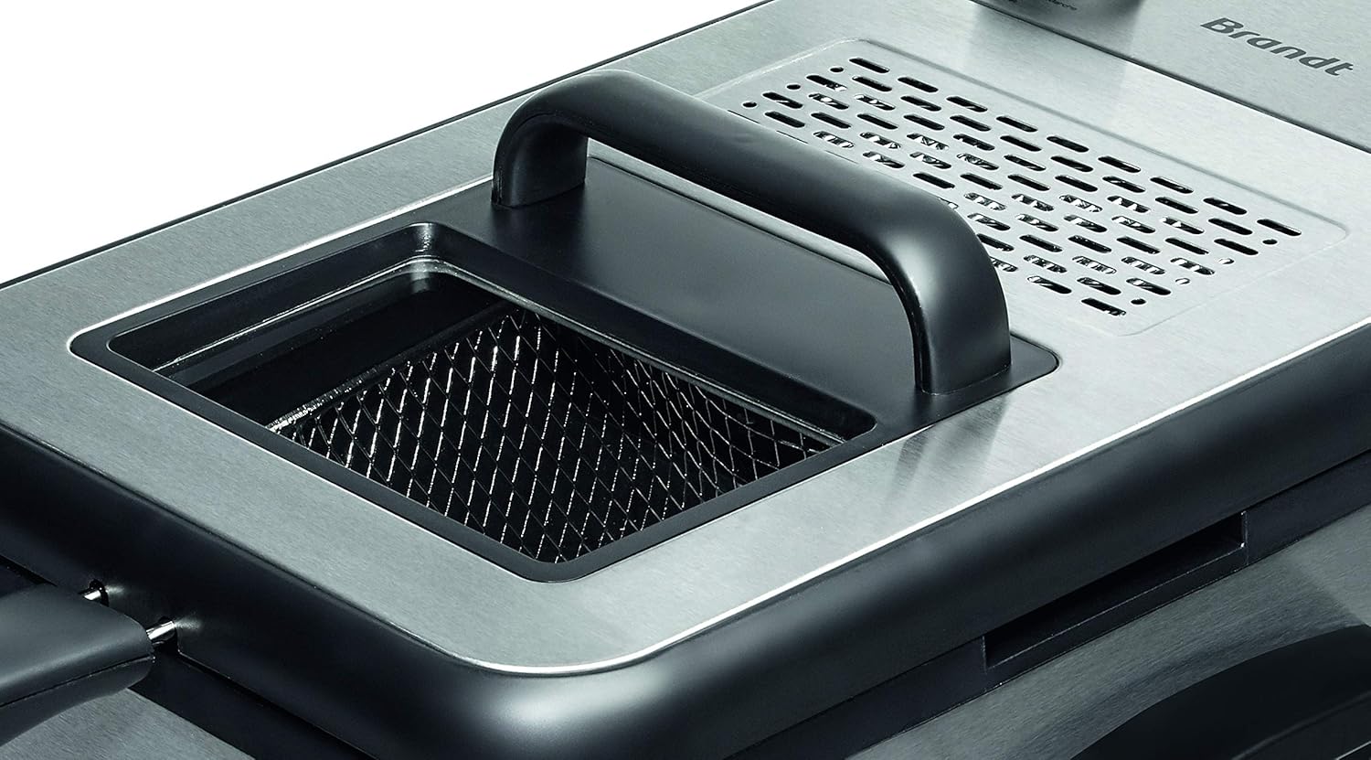 BRANDT Friggitrice FRI3200, 2200 W, 3.2 Litri, Acciaio Inossidabile BRANDT Friggitrice FRI3200, 2200 W, 3.2 Litri, Acciaio Inossidabile