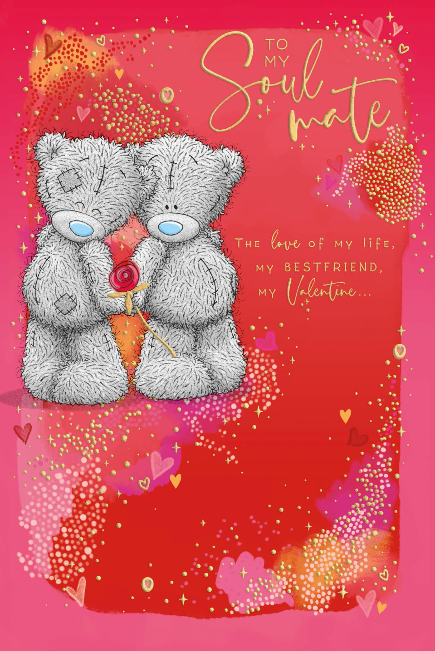Me To You Bear To My Soulmate Valentine's Day Card