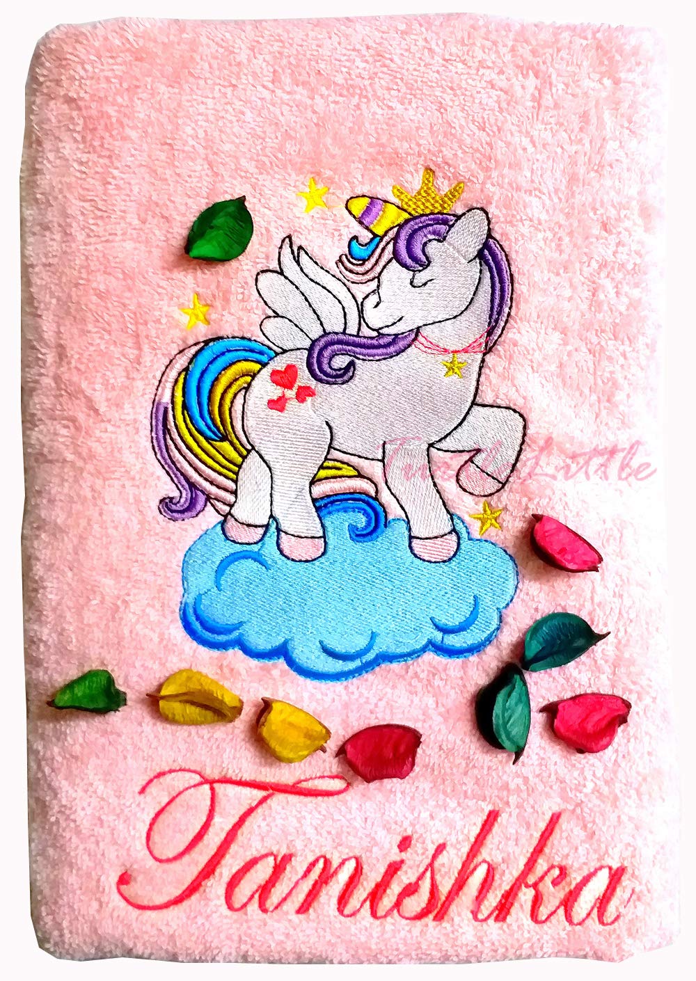 Turtlelittle Cotton My Little Pony Unicorn Personalised Kids Girls