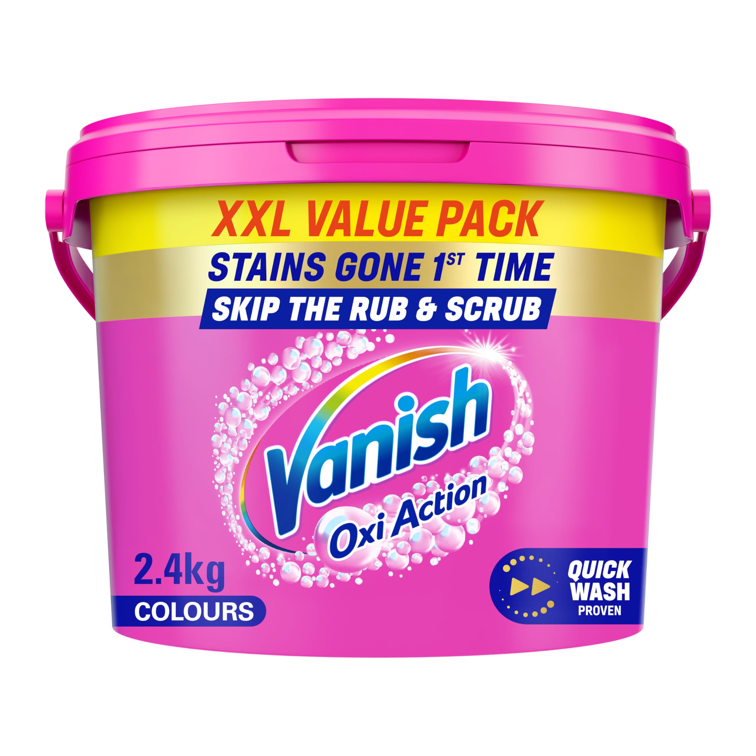 Vanish Fabric Stain Remover Pink Powder 2.4 kg - 3281959 47935RH