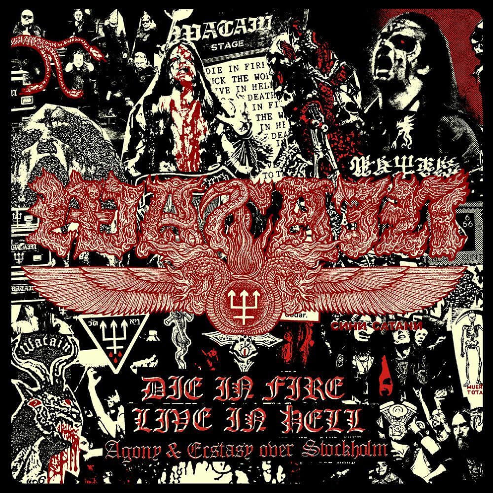 Watain - Die in Fire Live in Hell: Agony & Ecstasy Over Stockholm CD Album