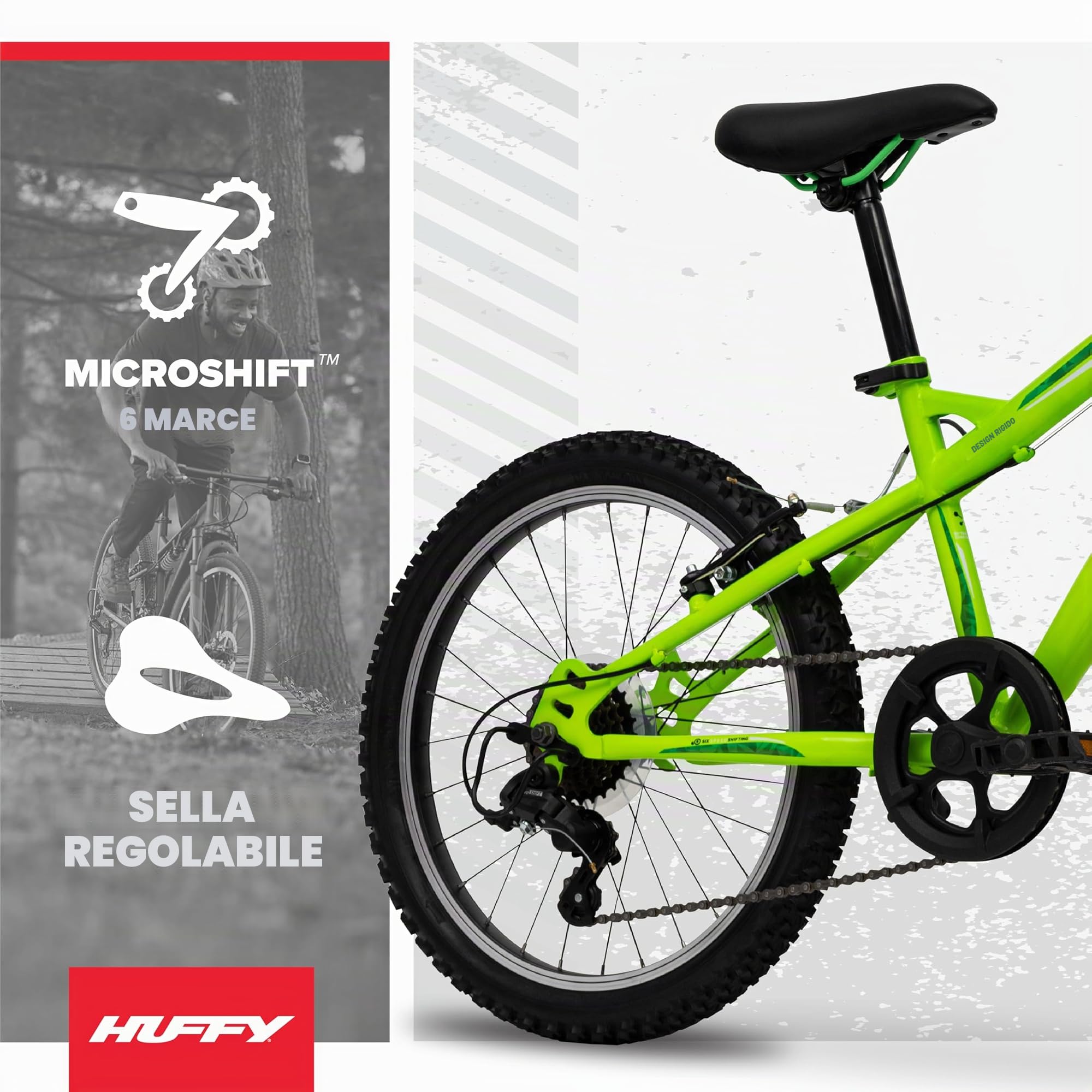 Huffy Extent 20" Mountain bike, Verde