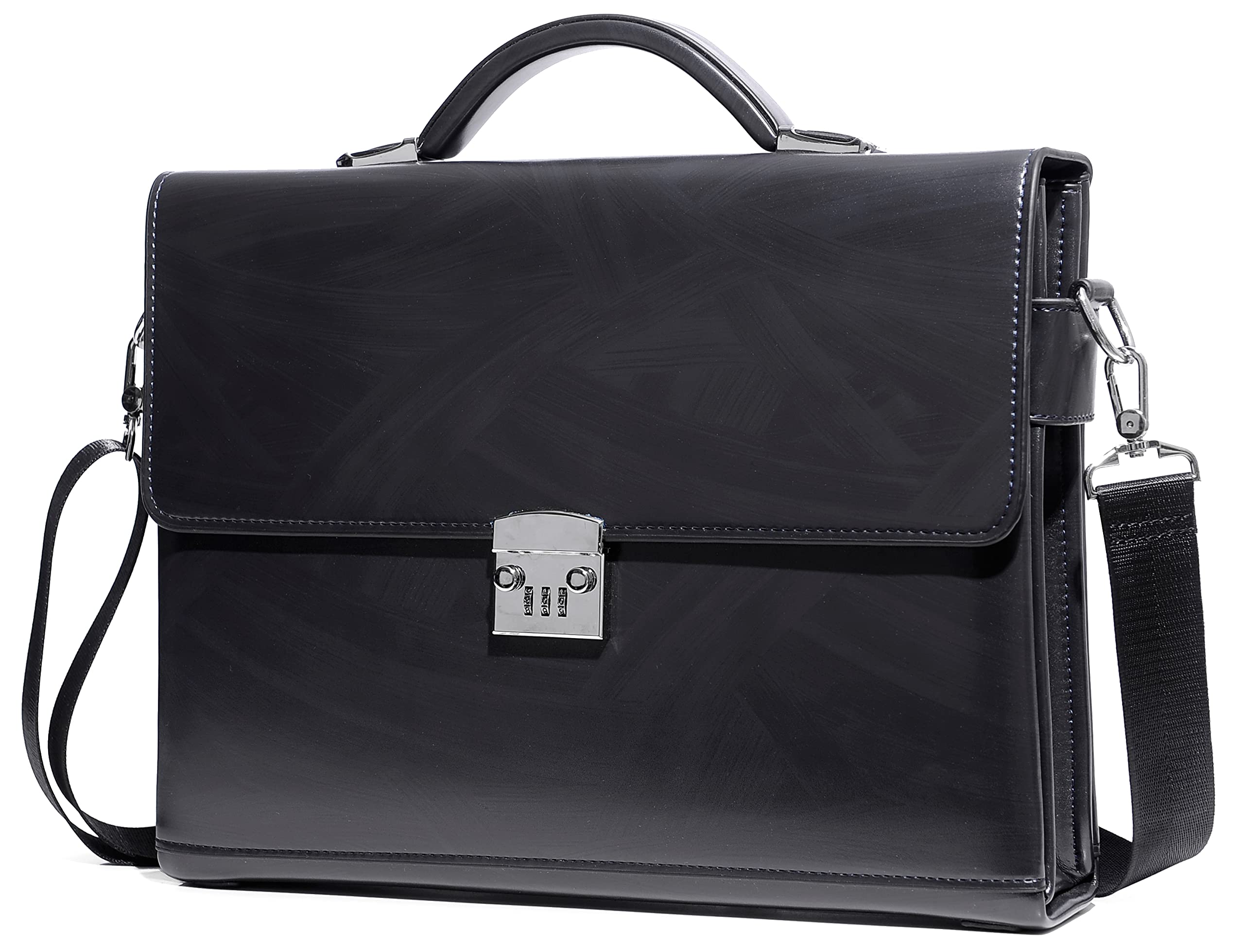 FSD.WG]Business Bag Leather Briefcase Shoulder Laptop Business Bag for Men