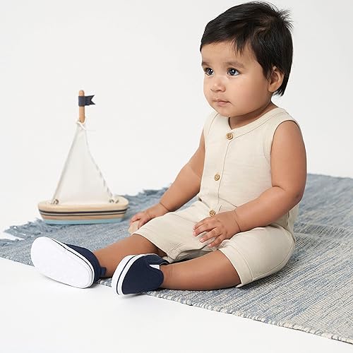 Miniatura 3 de Gerber Zapatos deportivos sin cordones para bebé recién nacido, niño y niña