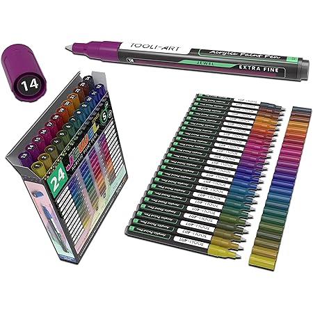 20 Pointes De Rechange 1mm Pour Marqueurs De Peinture - Embouts Universels En Nylon Et Métal - Pour Stylos Peinture, DIY