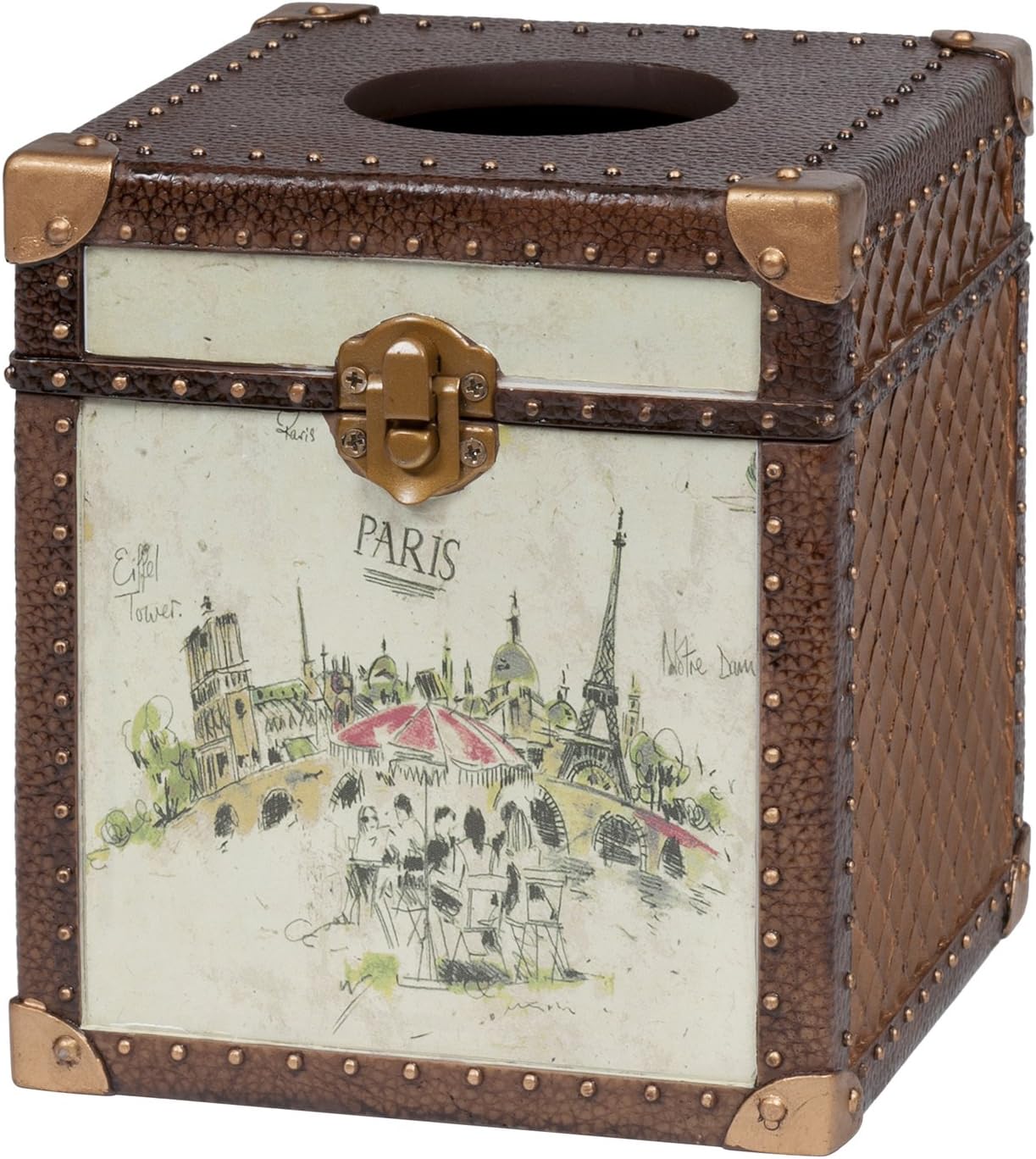Creative Bath Products I Love Paris Tissue Cover