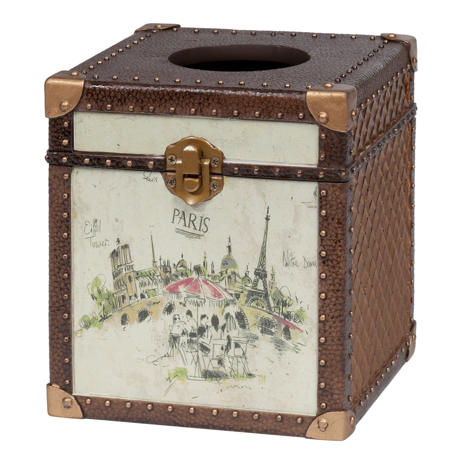 Creative Bath Products I Love Paris Tissue Cover