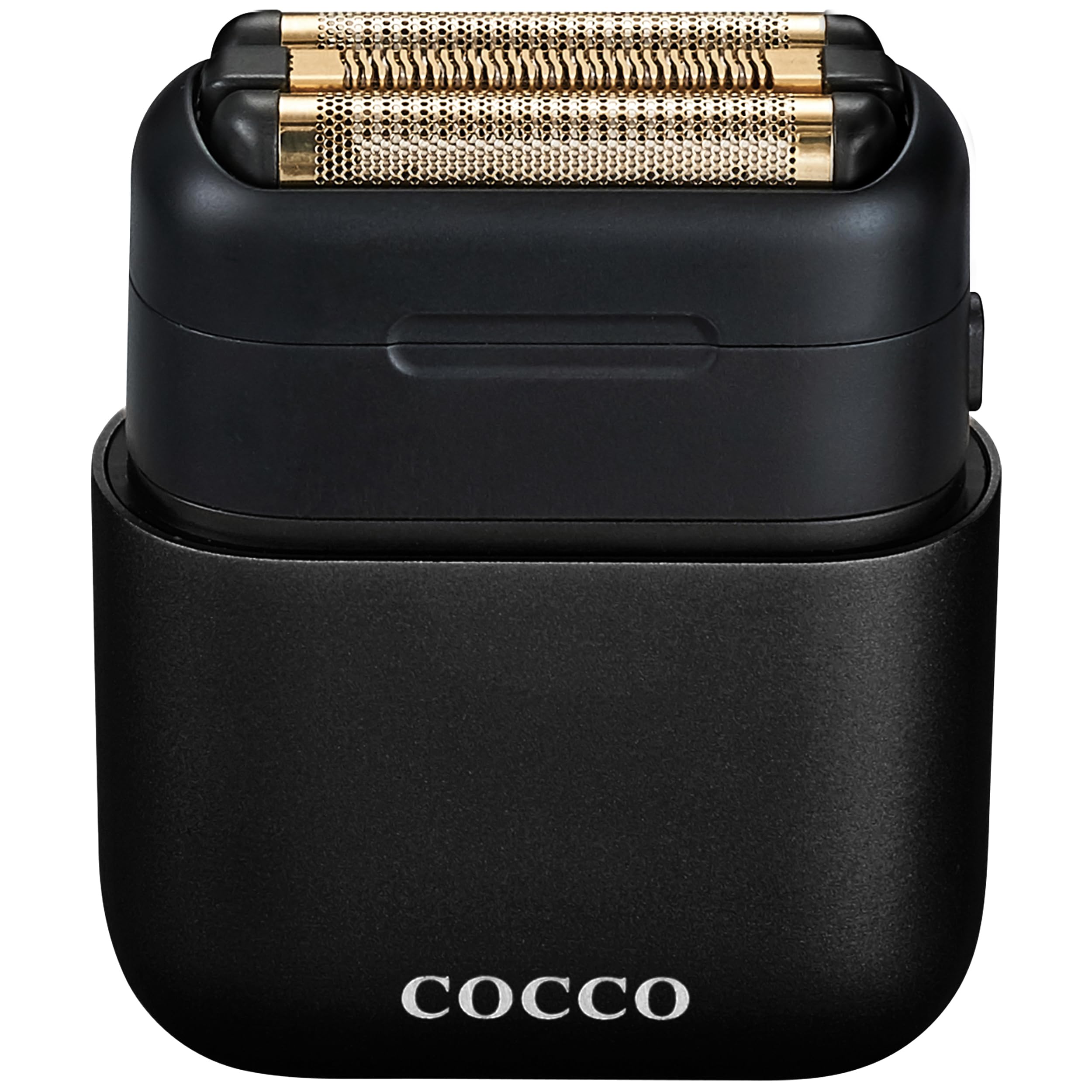 COCCO IMPACTO Shaver, Hygienic Gold Foil Triple Blade, Black, Wet & Dry Use, Magnetic Replaceable Head, Intelligent Accelerator, 90 Min Run Time