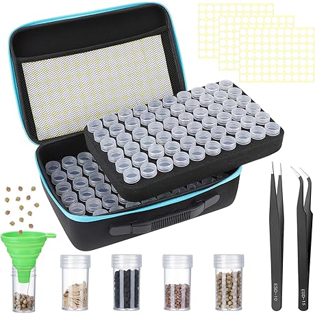 120 Slots Seed Storage Organizer Sturdy Seed Organizer Storage Box