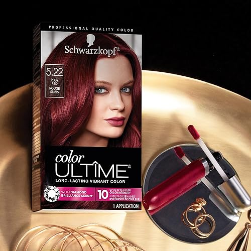 Vista 75 de Schwarzkopf Color Ultime - Crema permanente para el cabello, 5.23 fucsia carbón