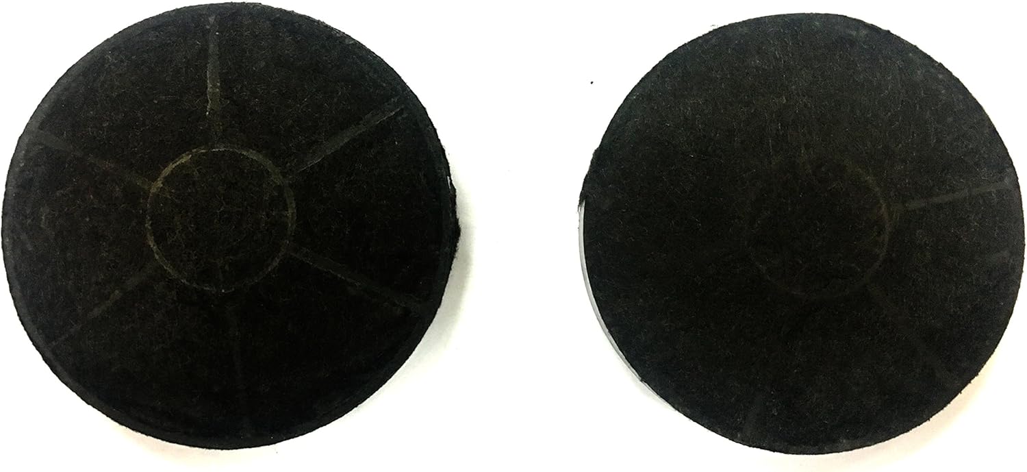 Winflo Carbon/Charcoal Filters (set of 2) for Ductless/Ventless Option Easy Installation and Replacement for some WINFLO only Range Hoods