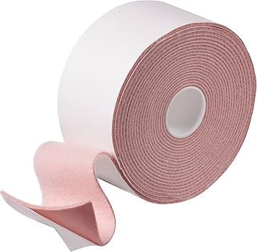 Happy Hippo Moleskin for Feet, Heavy Duty 2" by 15 Feet 1 Roll