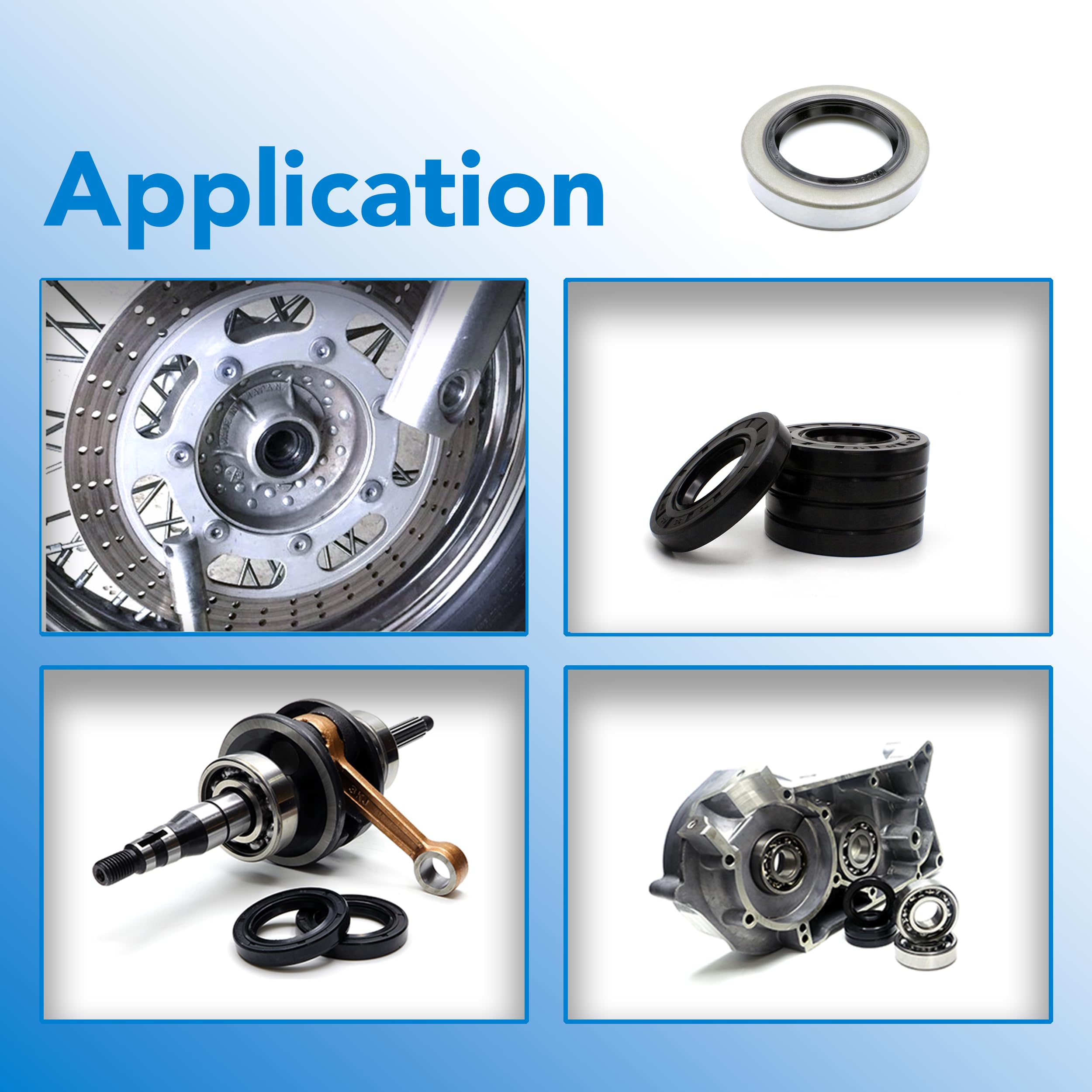 10x Spessore/CS 1.2mm NBR Anello Di Tenuta In Gomma O-ring Guarnizione O -ring - Foto 5