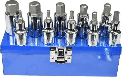 Juego de llaves hexagonales/Allen de 1/2" tamaños métricos 0.157 in - 0.748 in AT659