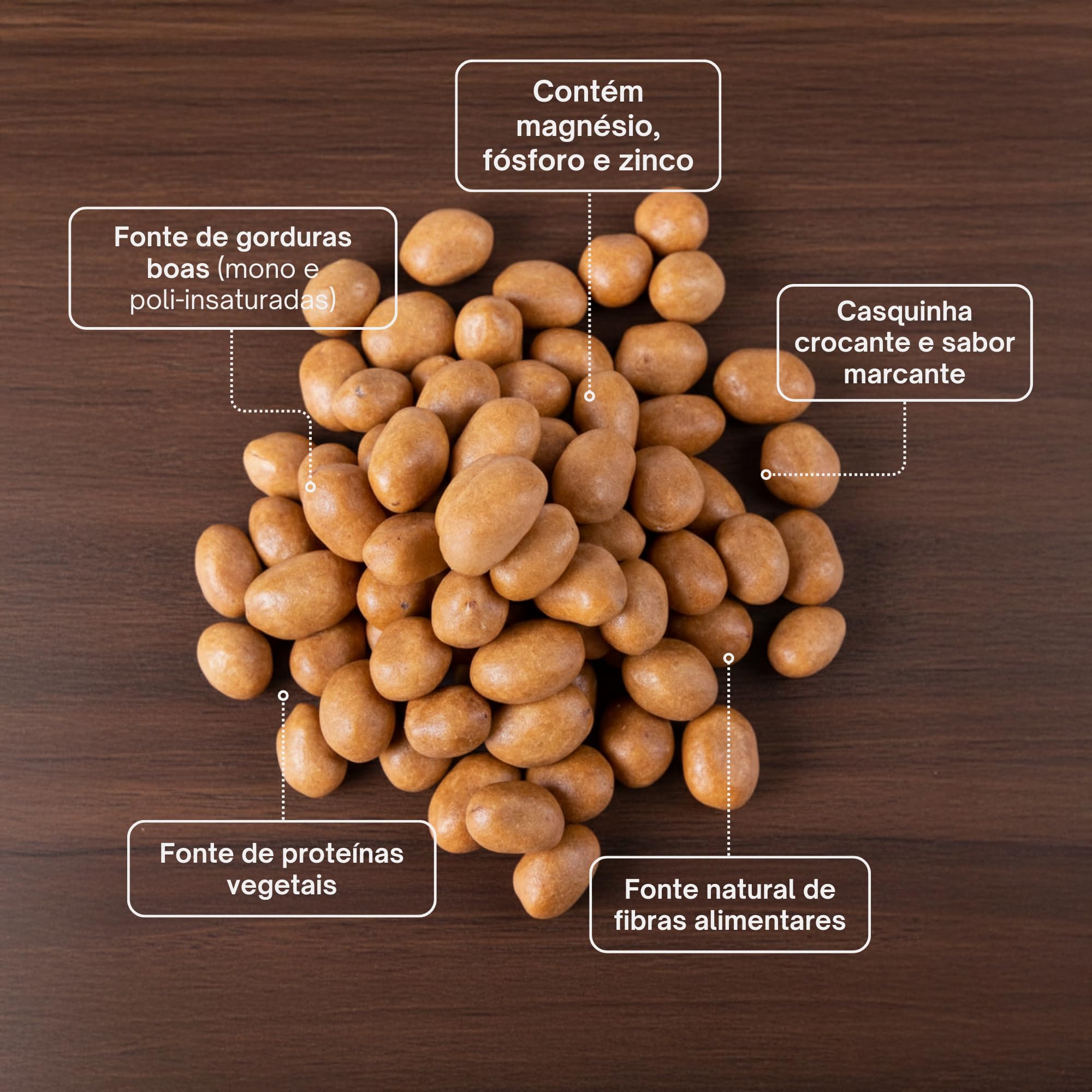 Amendoim Japonês Crocante | Premium | Saboroso | Snack Saudável