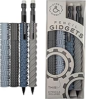 Vista 10 de Gyre & Gimble Fundas para Lápices – Fundas de Silicona Texturizada para Lápiz Mecánico para Jugar Silenciosamente – Transforma Tu Lápiz Mecánico