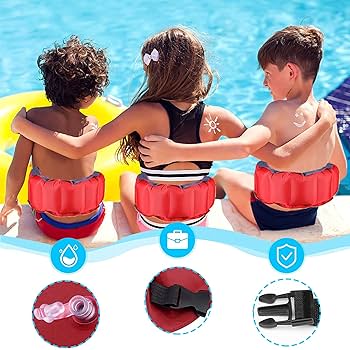 Inflatable Swim Belt Flotation Buoyancy Aids Beginner Swim | UK
